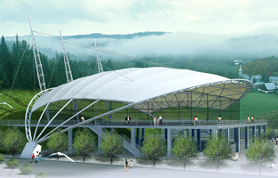 北山公園景觀(guān)膜結(jié)構(gòu)